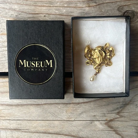 Art Nouveau Brooch - The Museum Company - New, in box - Picture 6 of 11